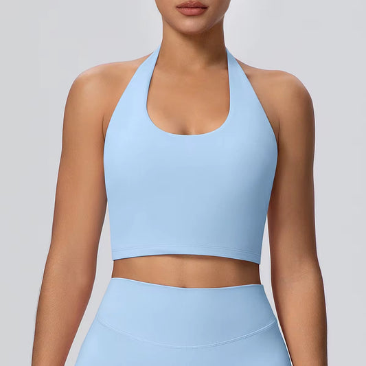 Seamless Halter Hold Top