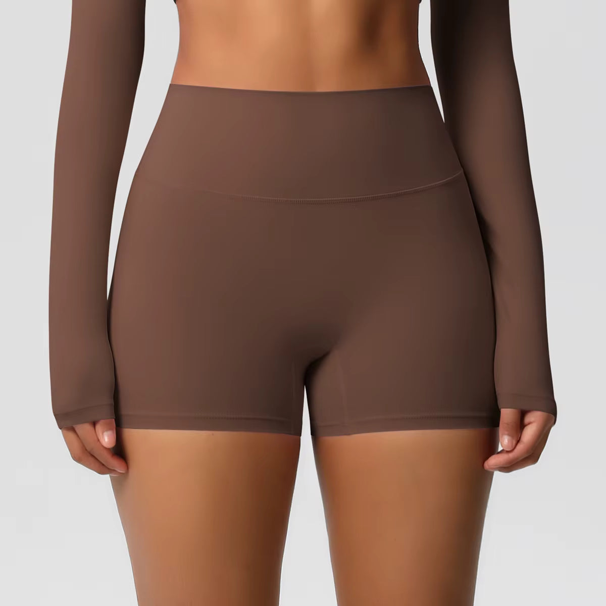 High Waist Butt-Lifting Workout Shorts