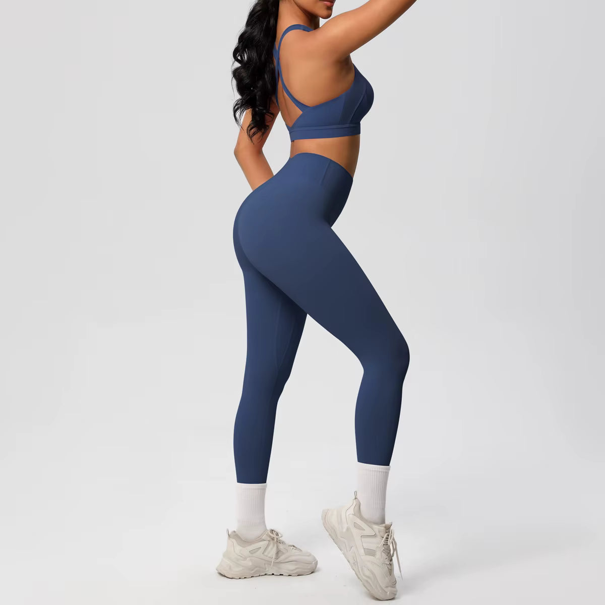 SculptFit™ 2-Piece Imported Activewear Set (Sports Bra + Leggings)
