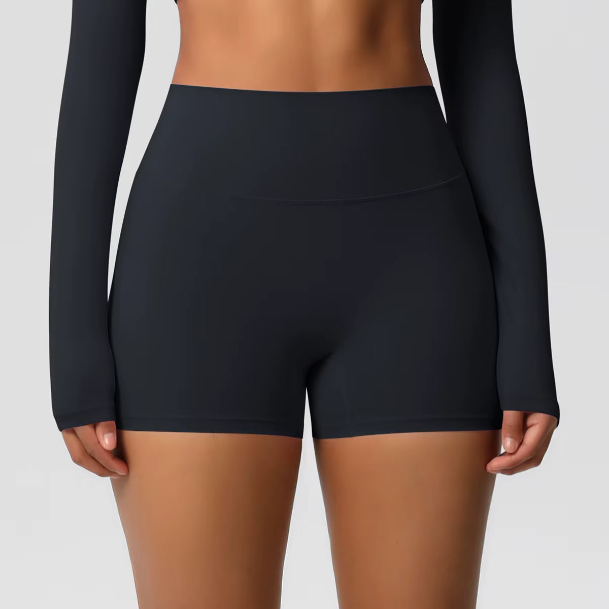 High Waist Butt-Lifting Workout Shorts