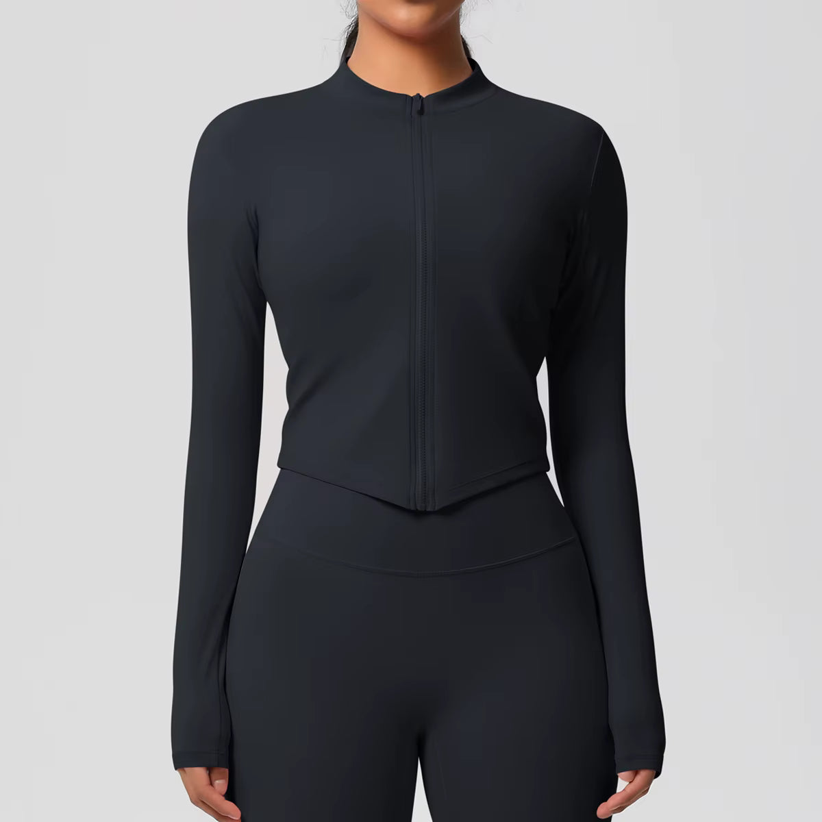 HeartFlex™ 3-Piece Imported Activewear Set (Jacket + Bra + Shorts)