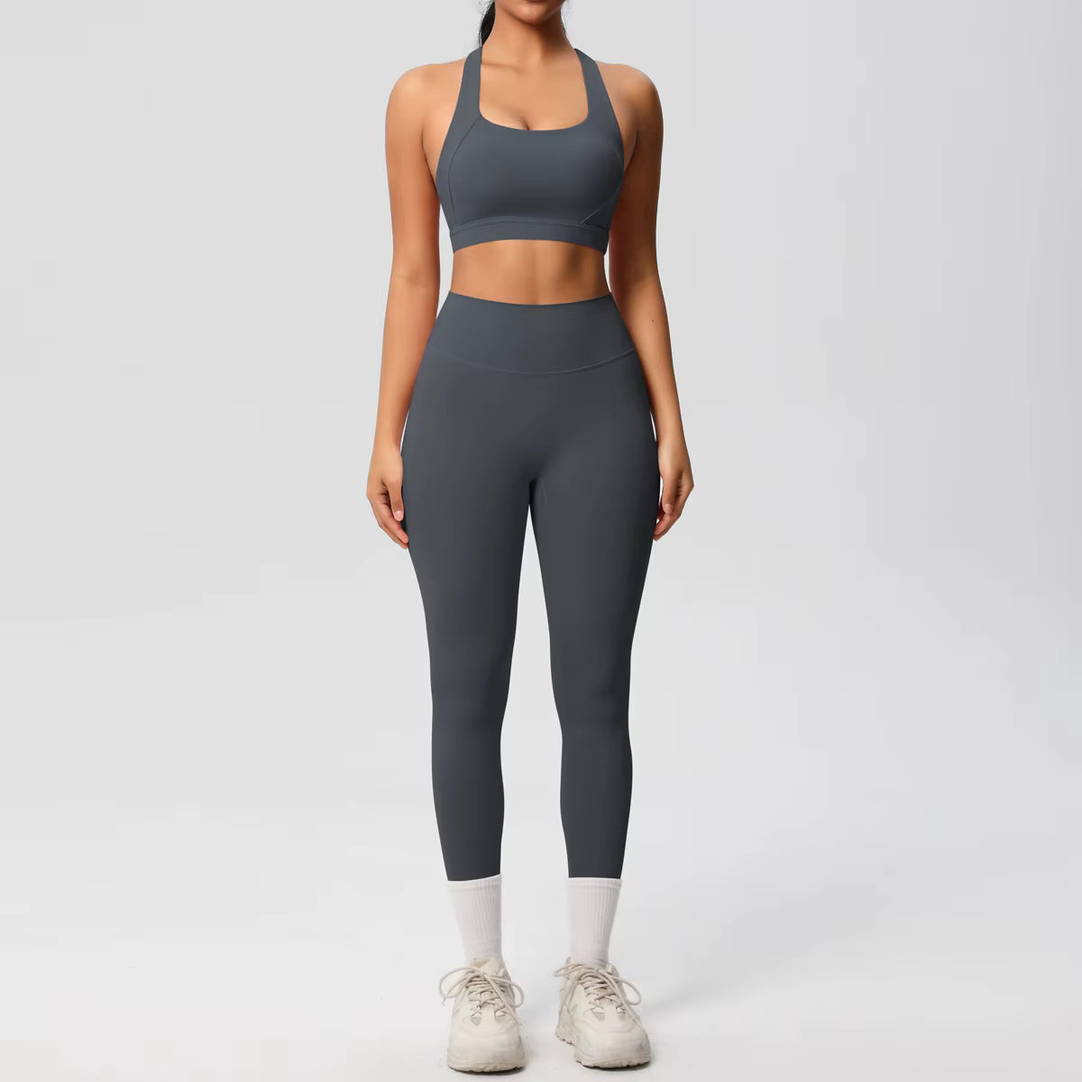SculptFit™ 2-Piece Imported Activewear Set (Sports Bra + Leggings)
