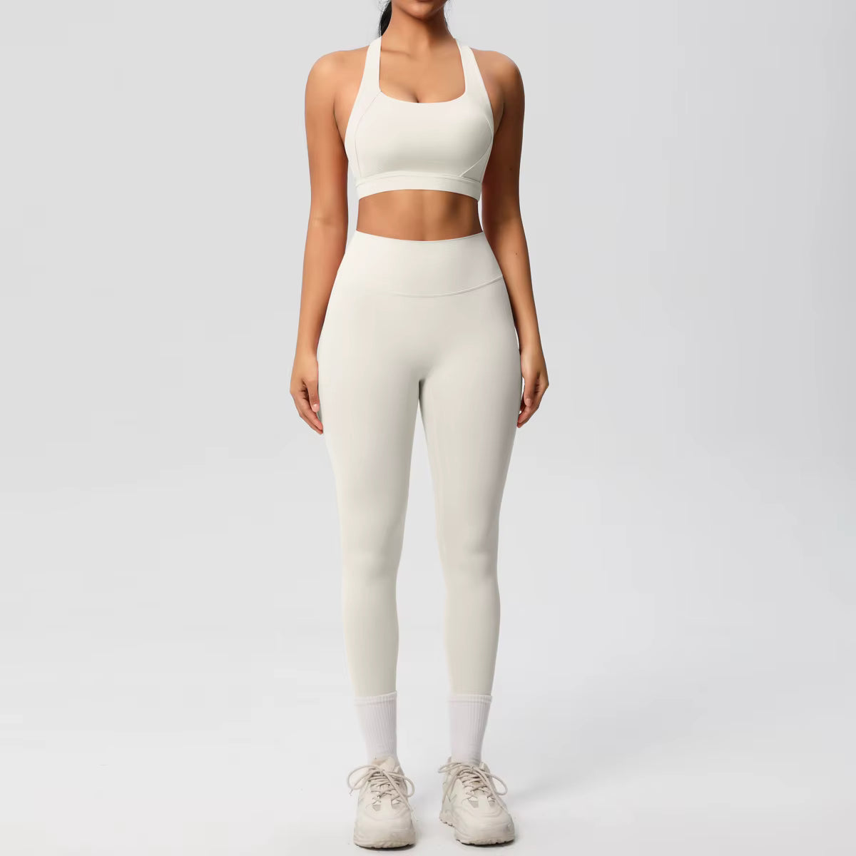 SculptFit™ 2-Piece Imported Activewear Set (Sports Bra + Leggings)