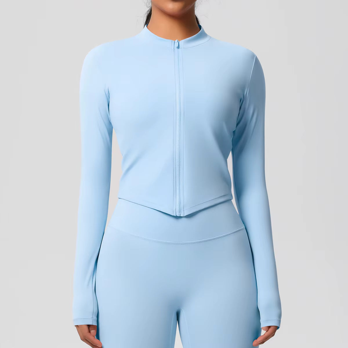 HeartFlex™ 3-Piece Imported Activewear Set (Jacket + Bra + Shorts)