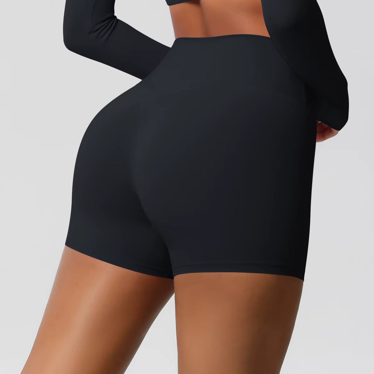 High Waist Butt-Lifting Workout Shorts