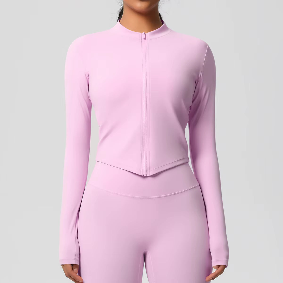 HeartFlex™ 3-Piece Imported Activewear Set (Jacket + Bra + Shorts)