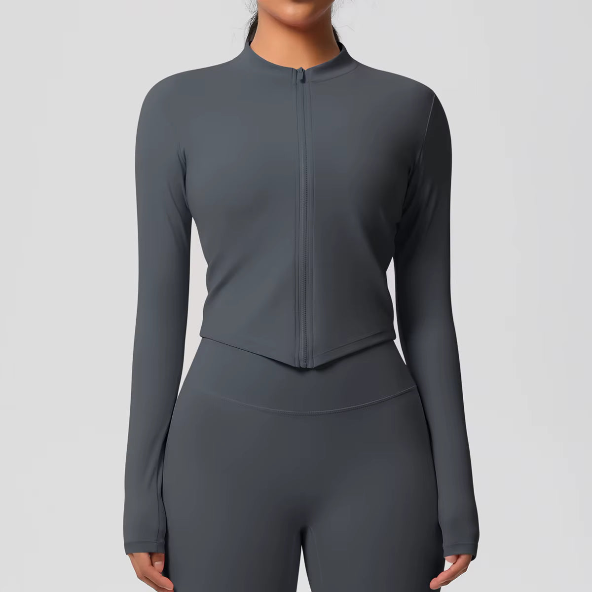 HeartFlex™ 3-Piece Imported Activewear Set (Jacket + Bra + Shorts)