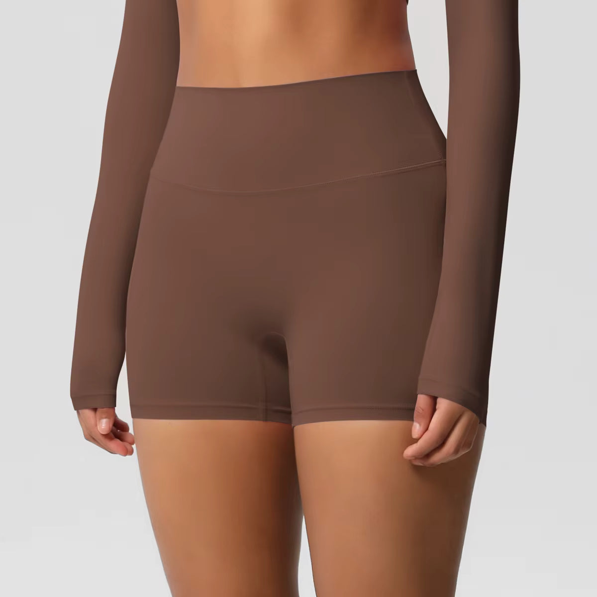 High Waist Butt-Lifting Workout Shorts