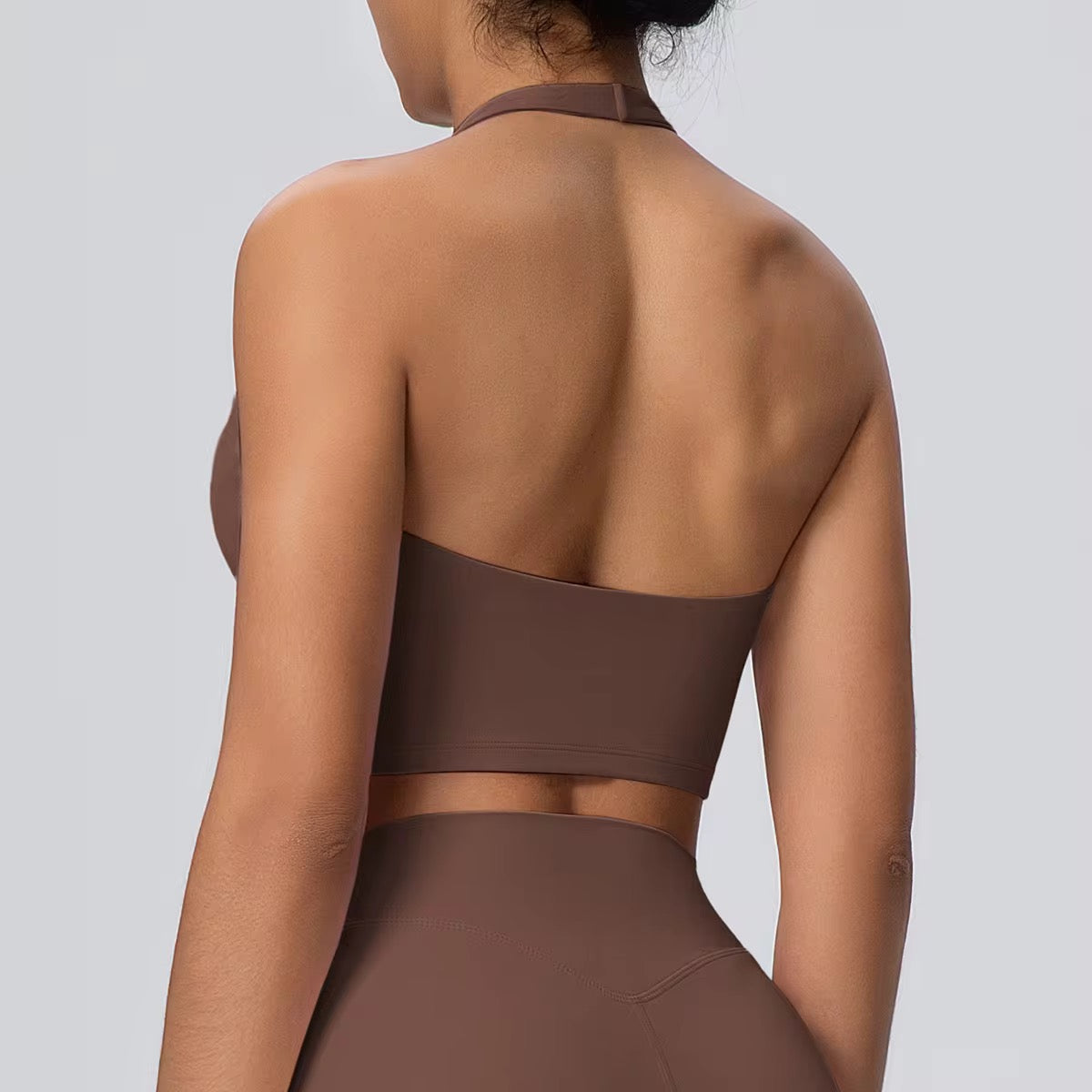 Seamless Halter Hold Top