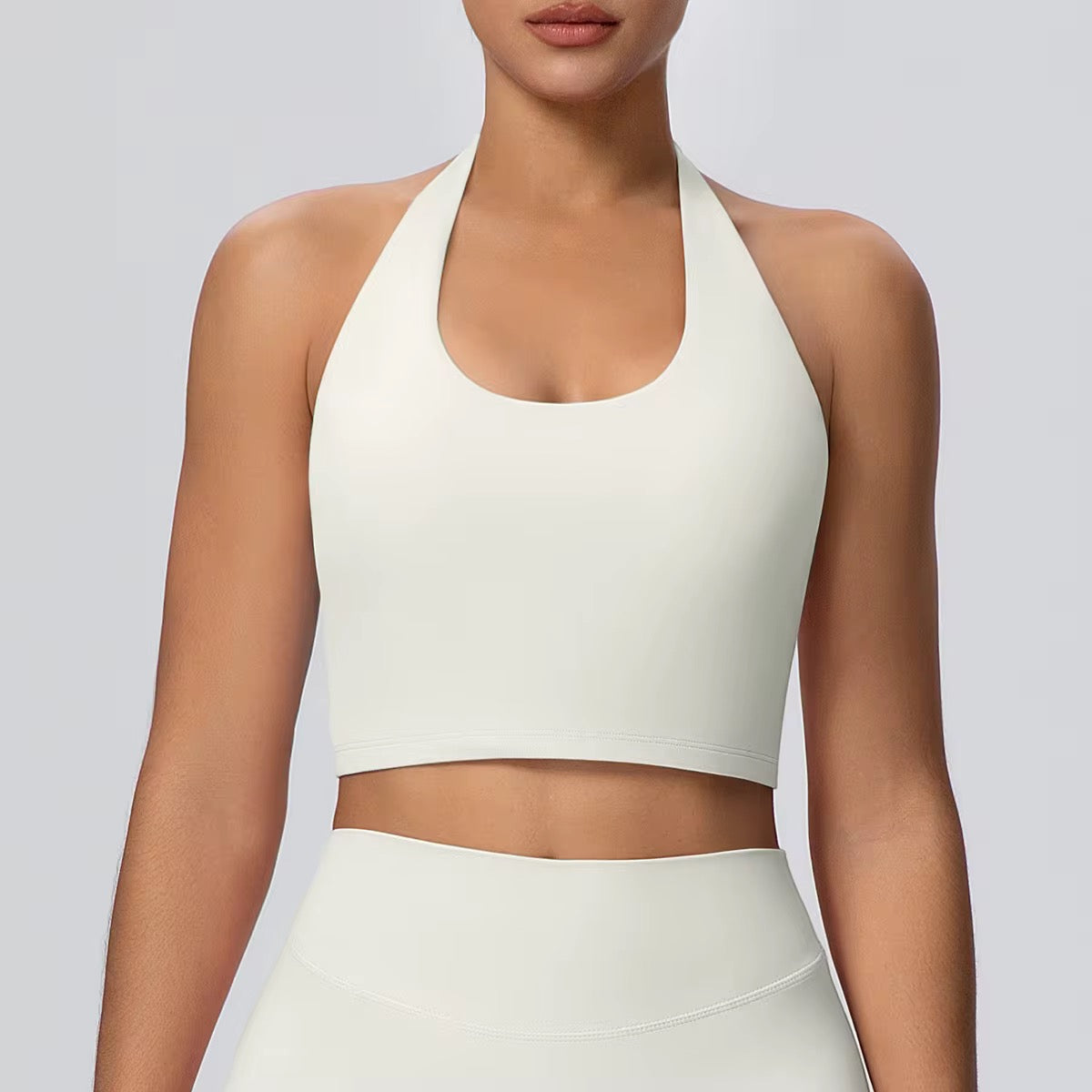 Seamless Halter Hold Top