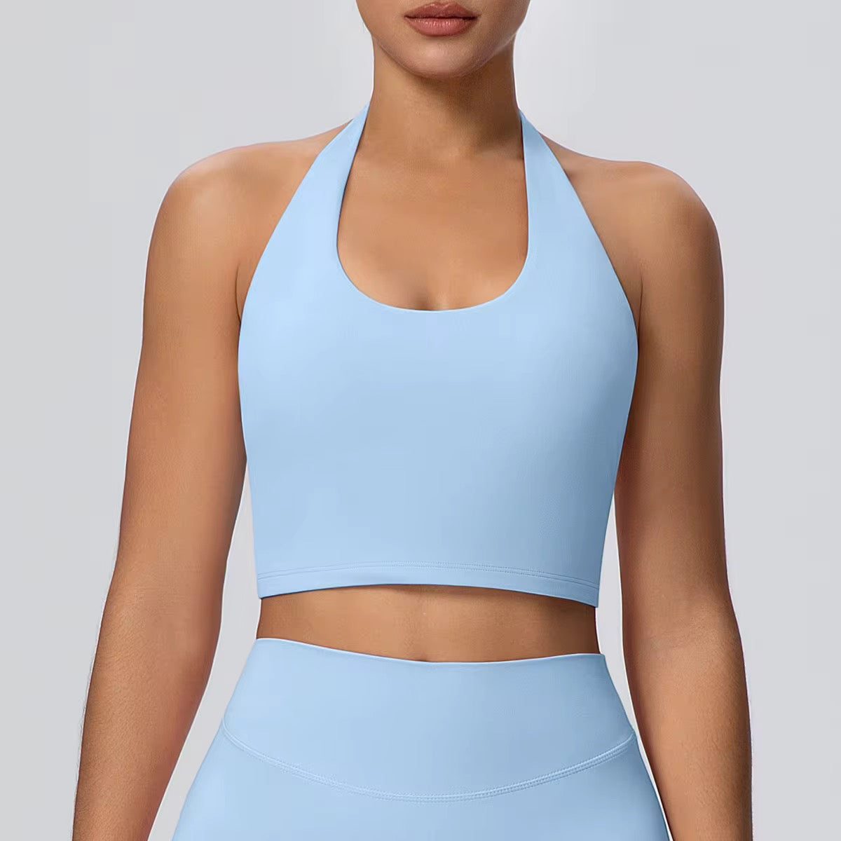 Seamless Halter Hold Top