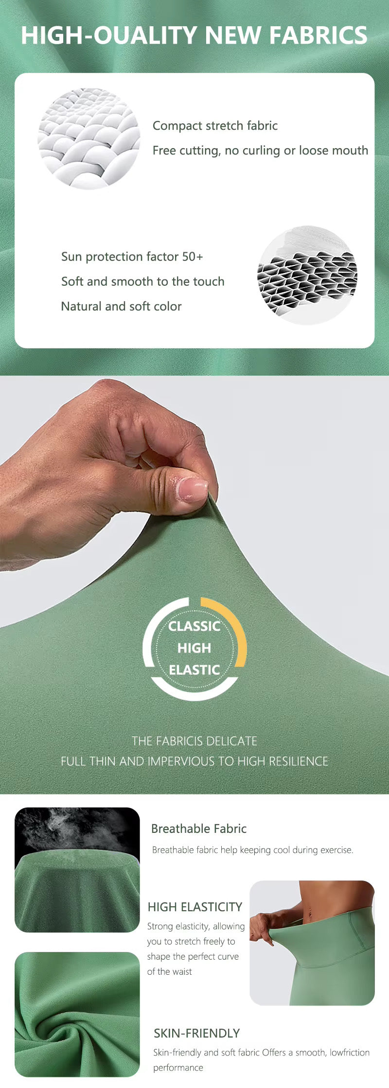 SculptFit™ High-Waist Seamless Leggings